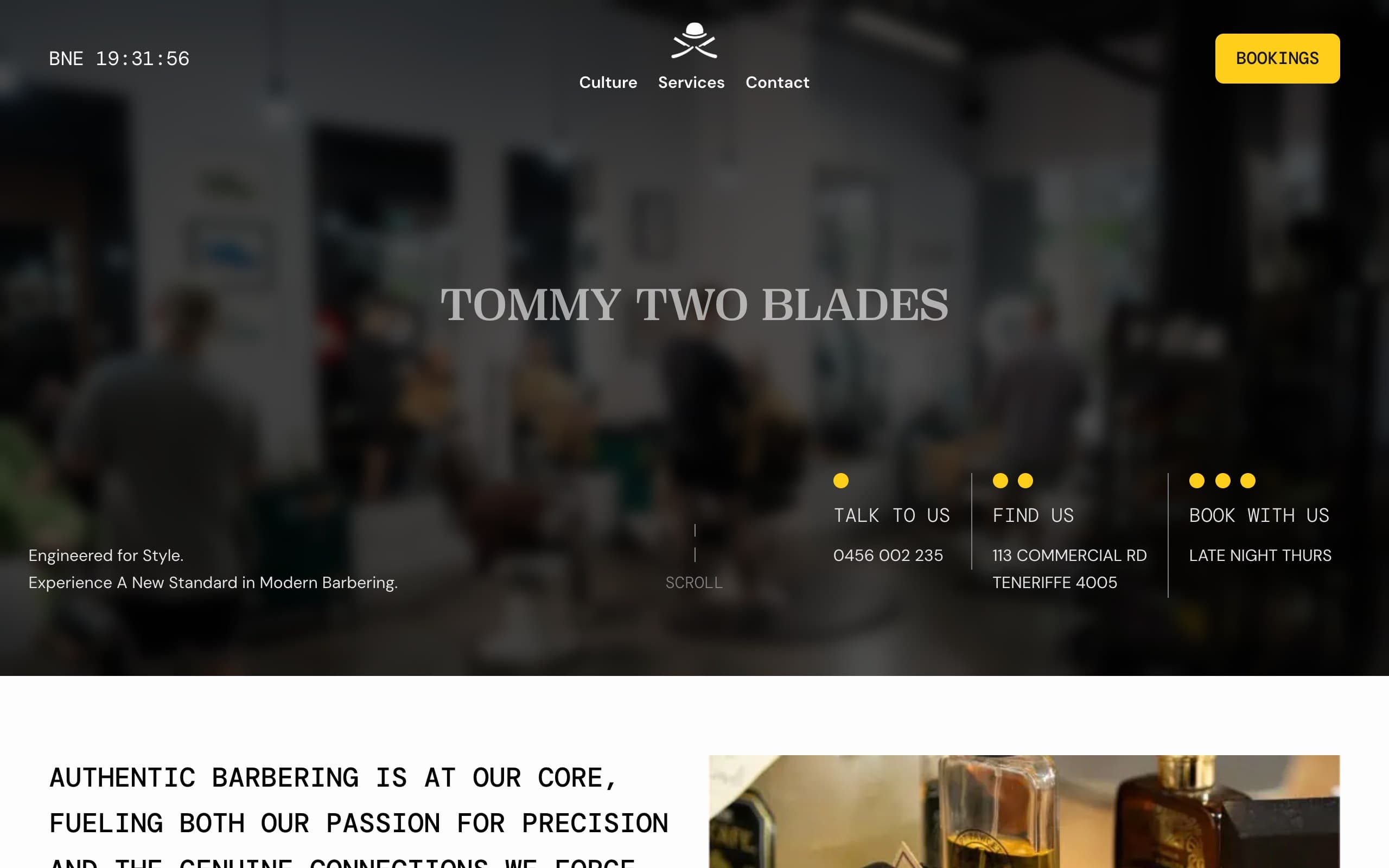 Tommy Two Blades — Website
